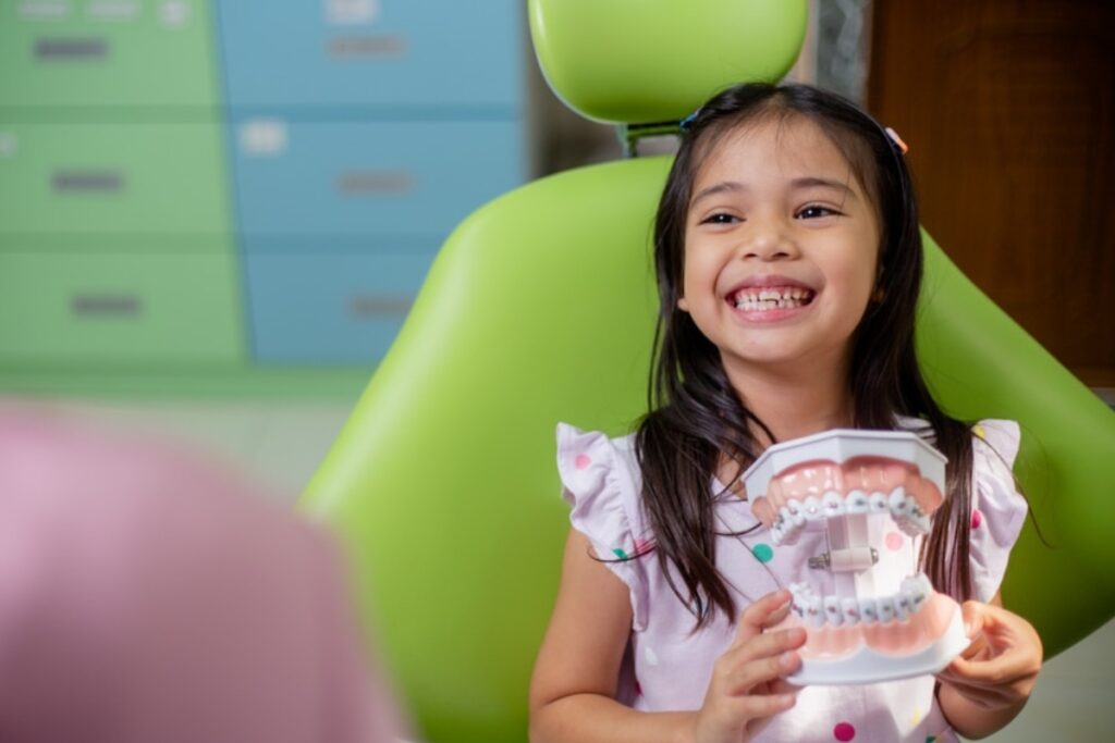 Kid’s Dental Visit with pediatric dentist in Hoover